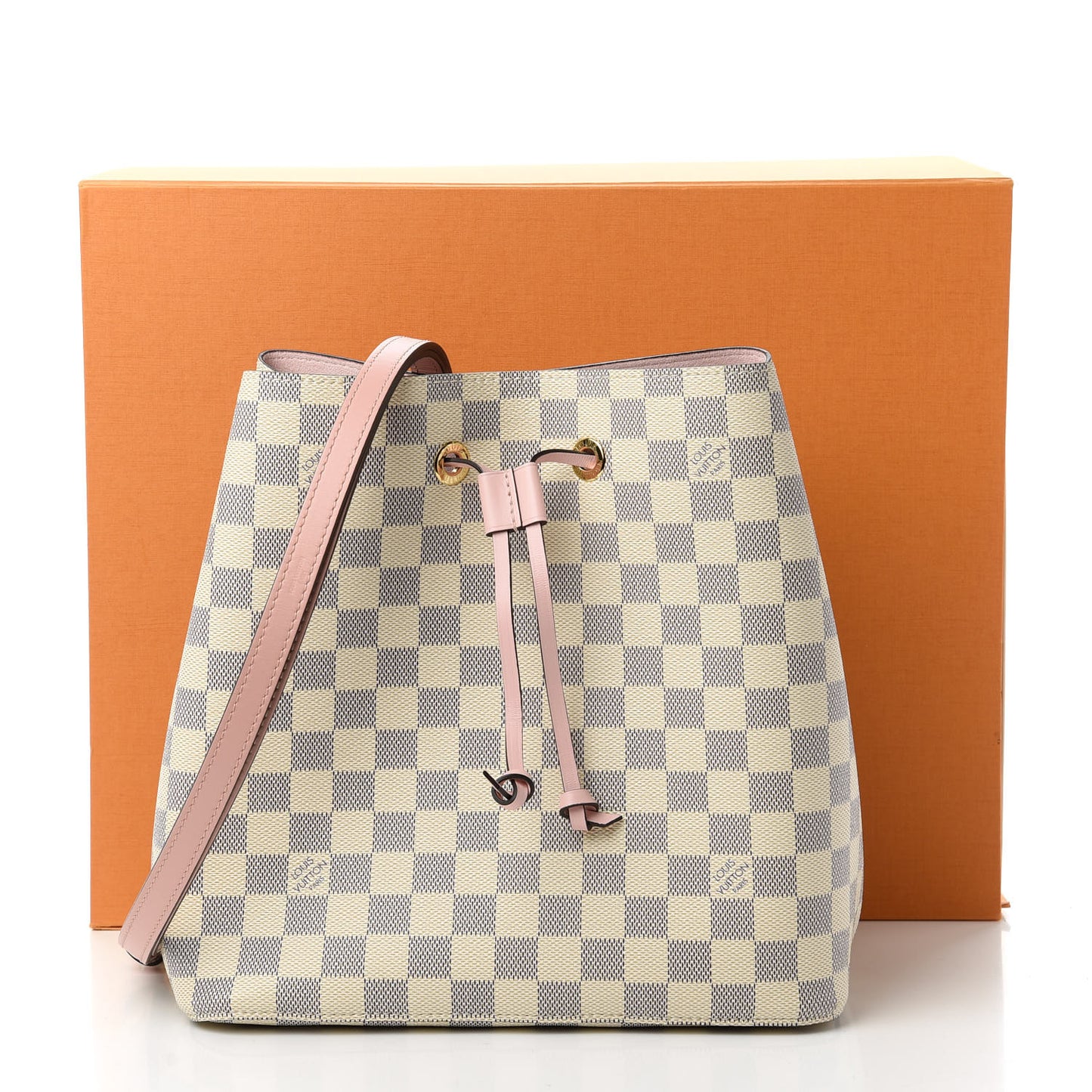 Damier Azur Neonoe MM Eau De Rose