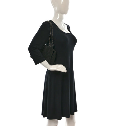 Chanel Crochet Medium Single Flap Black 2 of 10