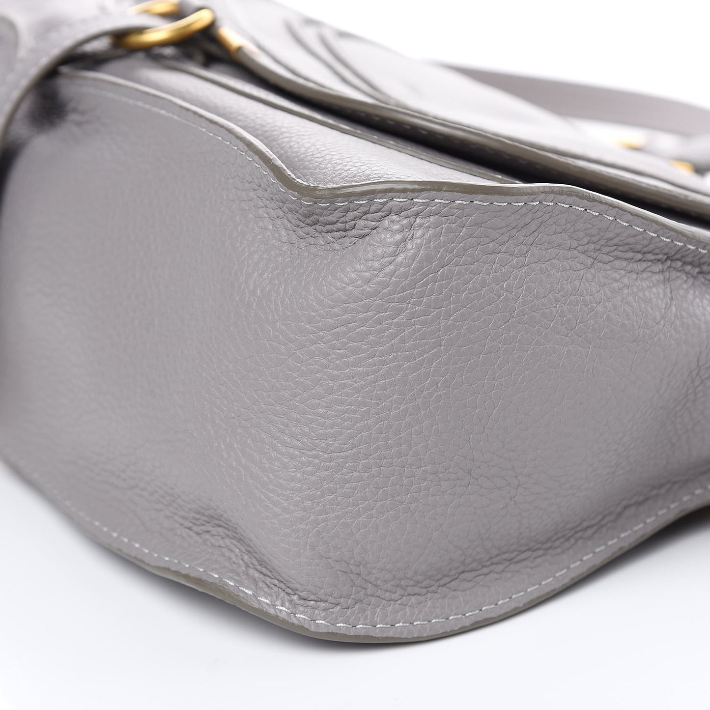 Calfskin Medium Marcie Satchel Cashmere Grey