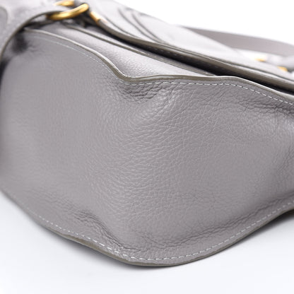 Chloe Calfskin Medium Marcie Satchel Cashmere Grey 9 of 11