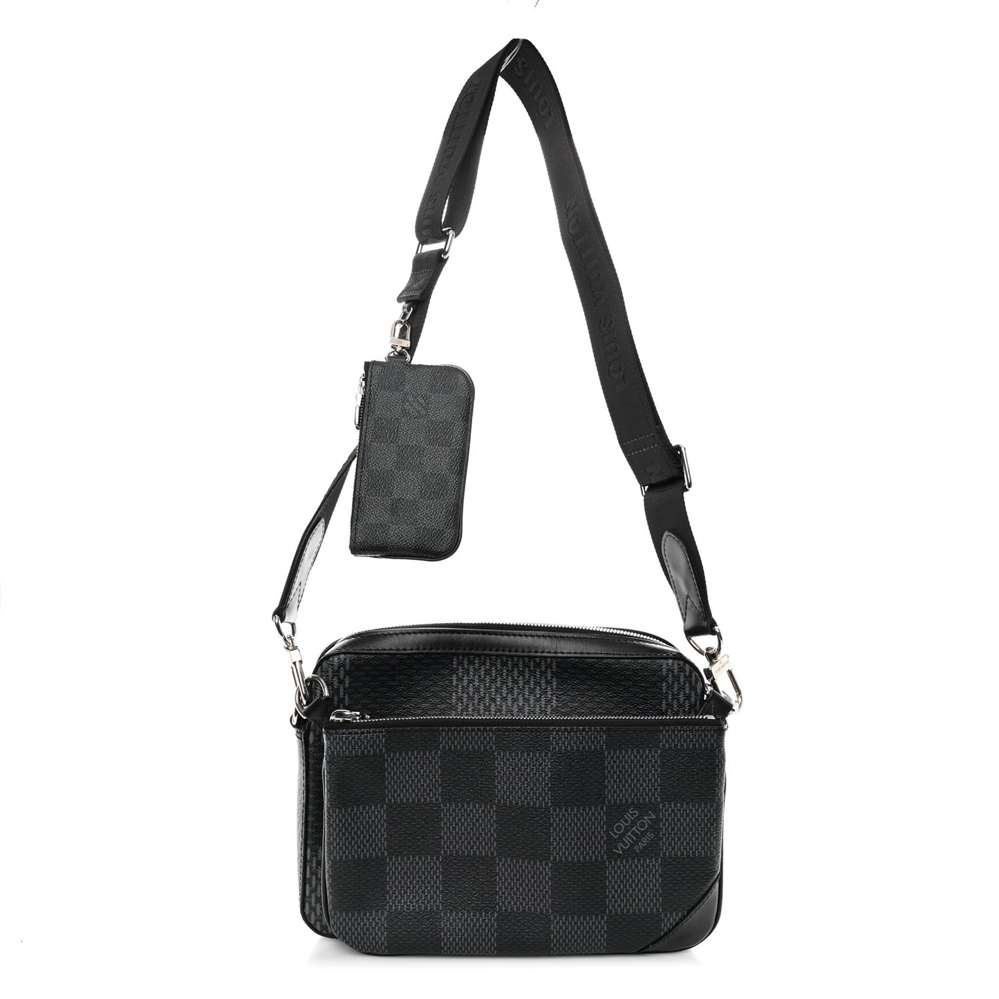 Damier Graphite 3D Trio Messenger