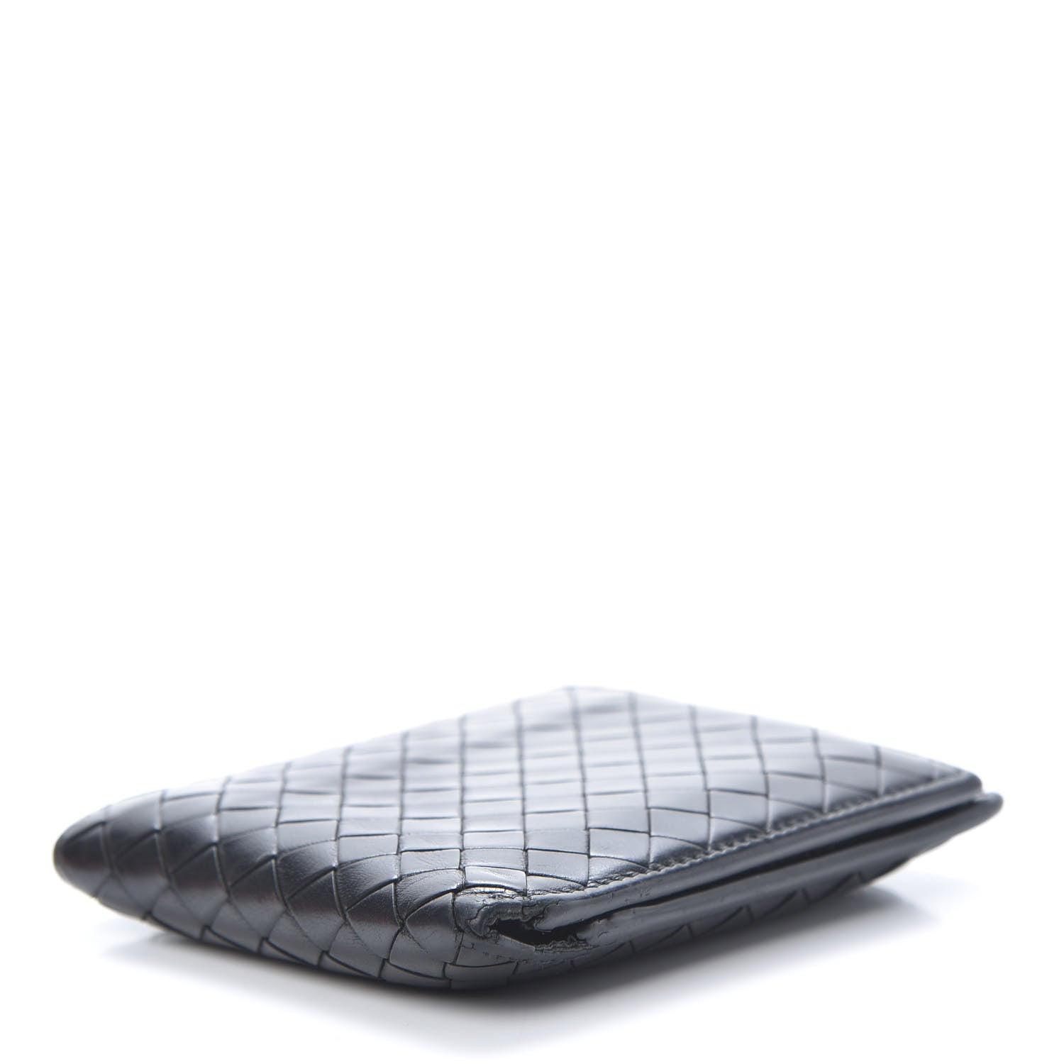 Bottega Veneta Nappa Intrecciato Bi-Fold Wallet Black 4 of 11