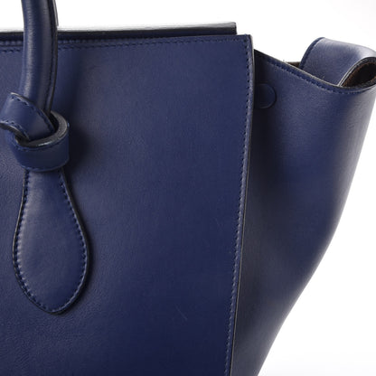 Celine Smooth Calfskin Small Tie Knot Tote Dark Indigo 21 of 23