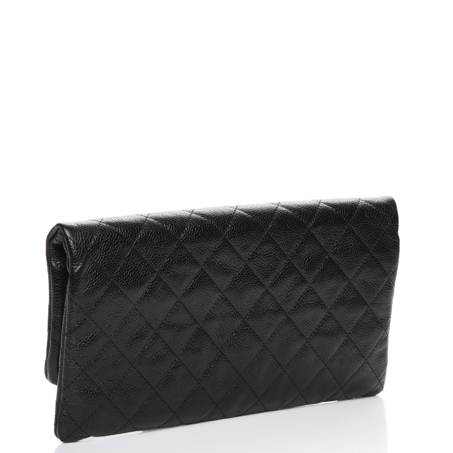 Chanel Caviar Quilted CC Beauty Clutch Black 3 of 9