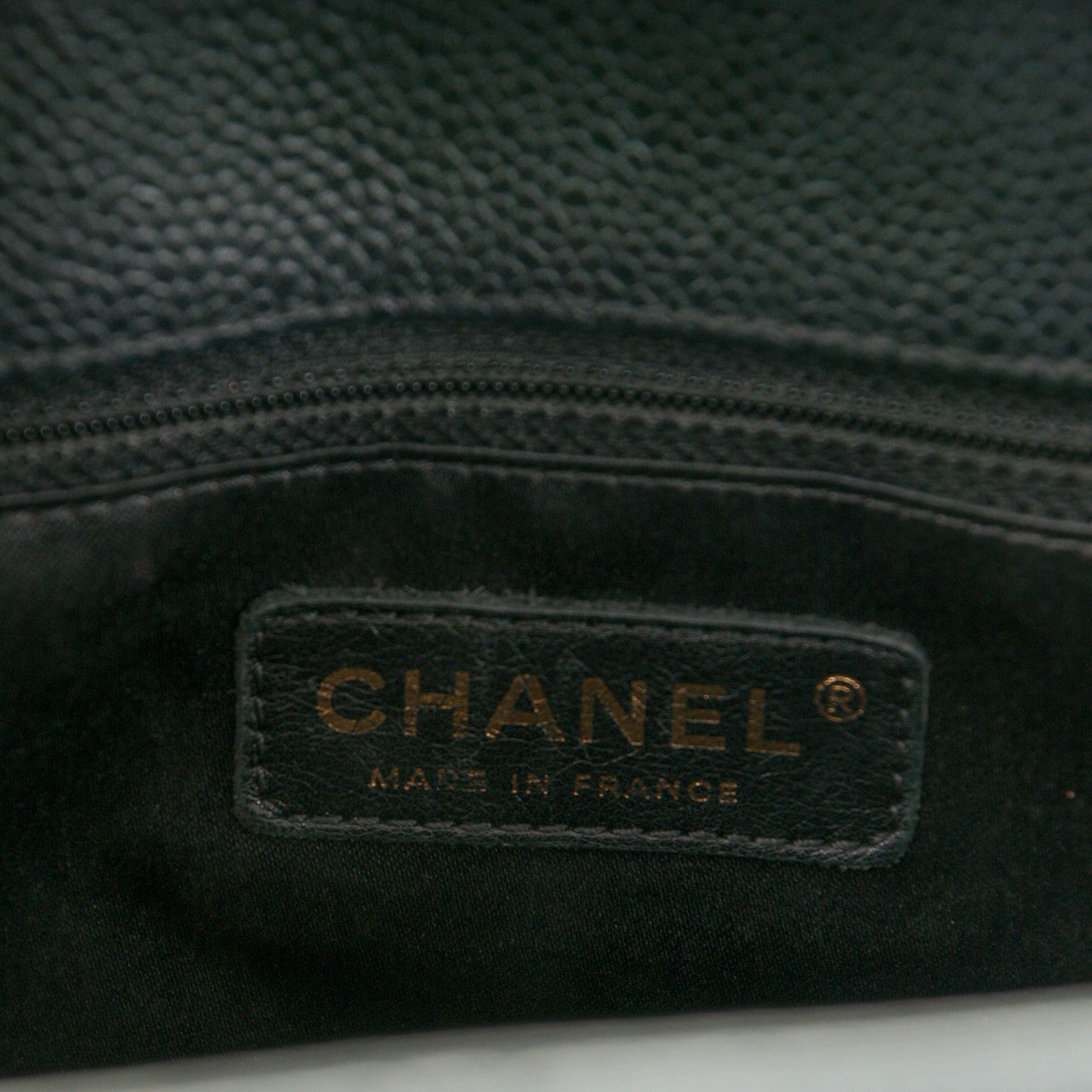 Chanel Caviar Quilted Grand Shopping Tote GST Black 6 of 7