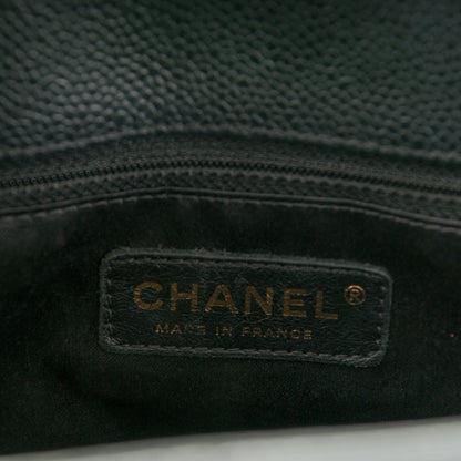 Chanel Caviar Quilted Grand Shopping Tote GST Black 6 of 7