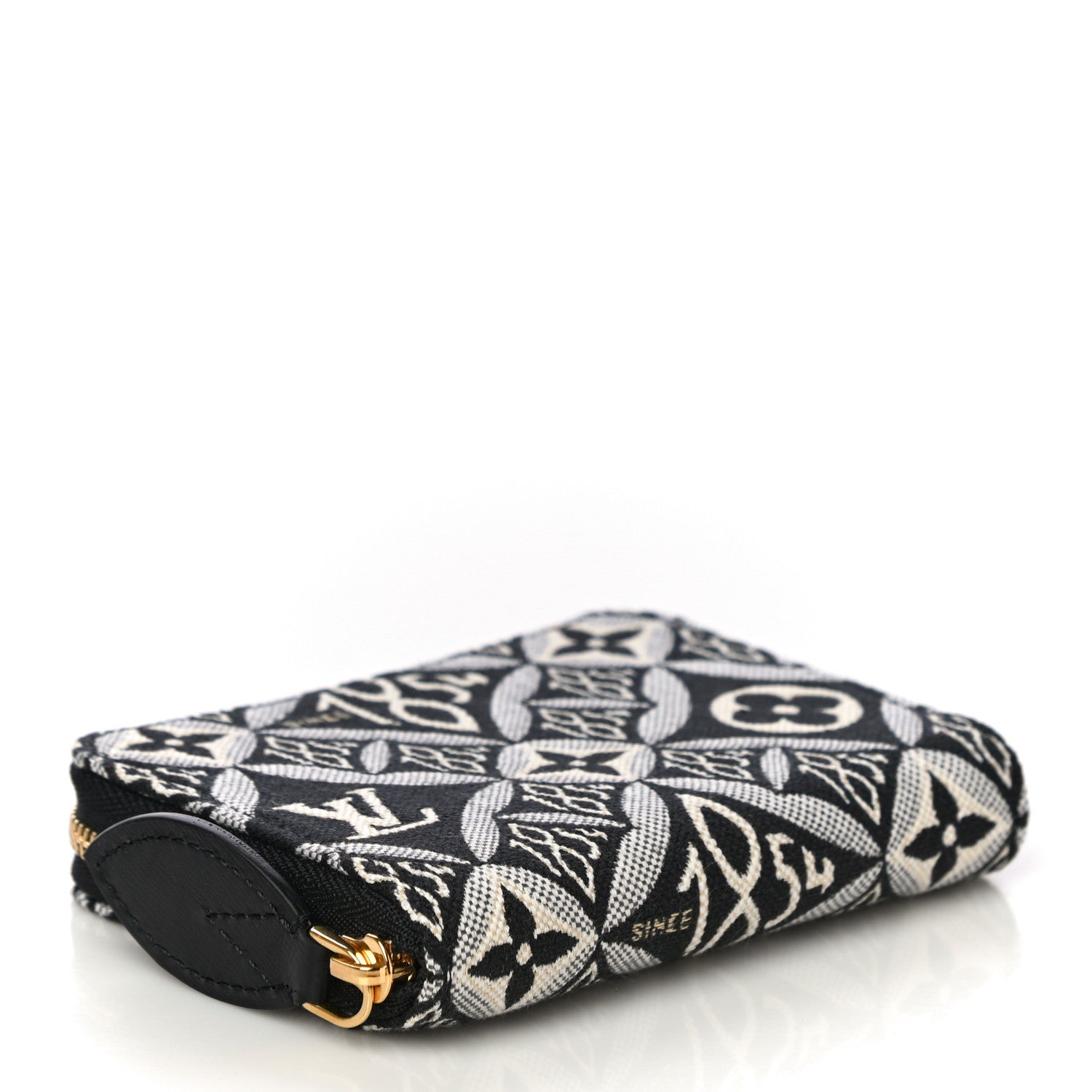 Louis Vuitton Jacquard Since 1854 Zippy Coin Purse Grey 4 of 10