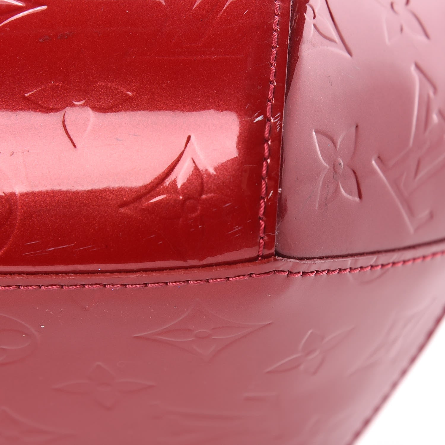 Louis Vuitton Vernis Sherwood PM Pomme D'Amour 11 of 11