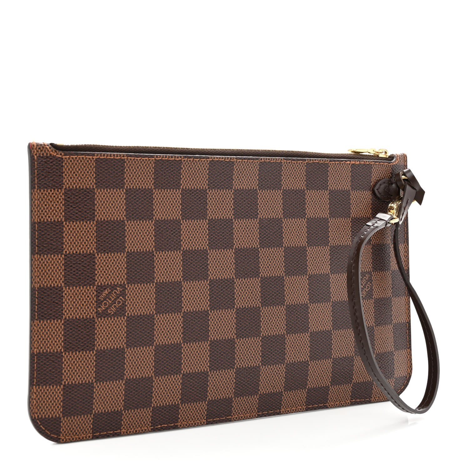 Louis Vuitton Damier Ebene Neverfull MM GM Pochette 3 of 9