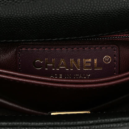 Chanel Caviar Quilted Extra Mini Coco Handle Flap Black 6 of 11