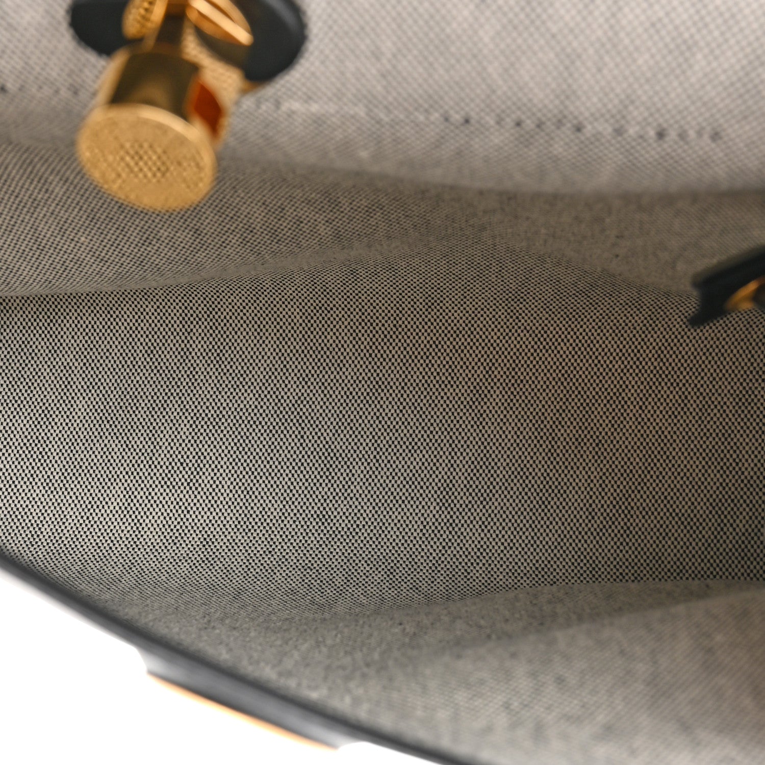 Hermes Toile H Berline Vache Hunter Herbag Zip PM 31 Black Ecru 6 of 13