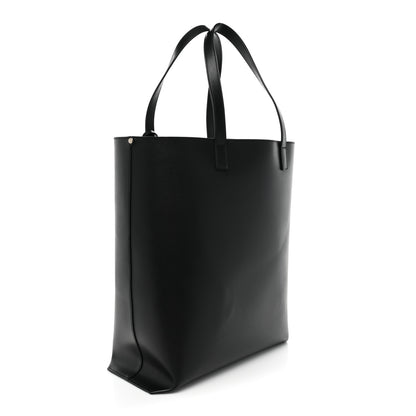 Saint Laurent Calfskin Medium Shopper Tote Black 4 of 13