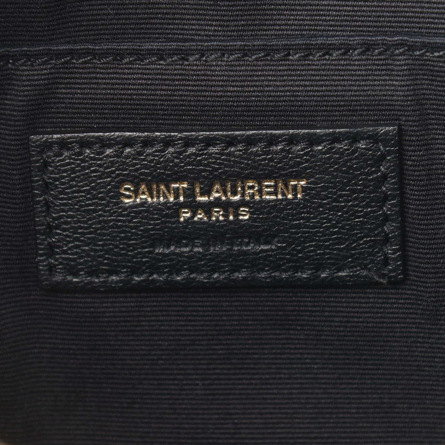 Saint Laurent Calfskin Matelasse Monogram Lou Camera Bag Dark Beige 6 of 9