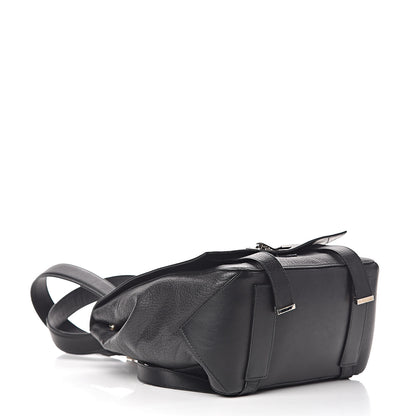 Proenza Schouler Pebbled Calfskin PS Courier Backpack Black 4 of 14