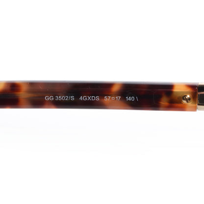 Gucci Tortoise Shell Oversized Sunglasses 3502/S 3 of 4