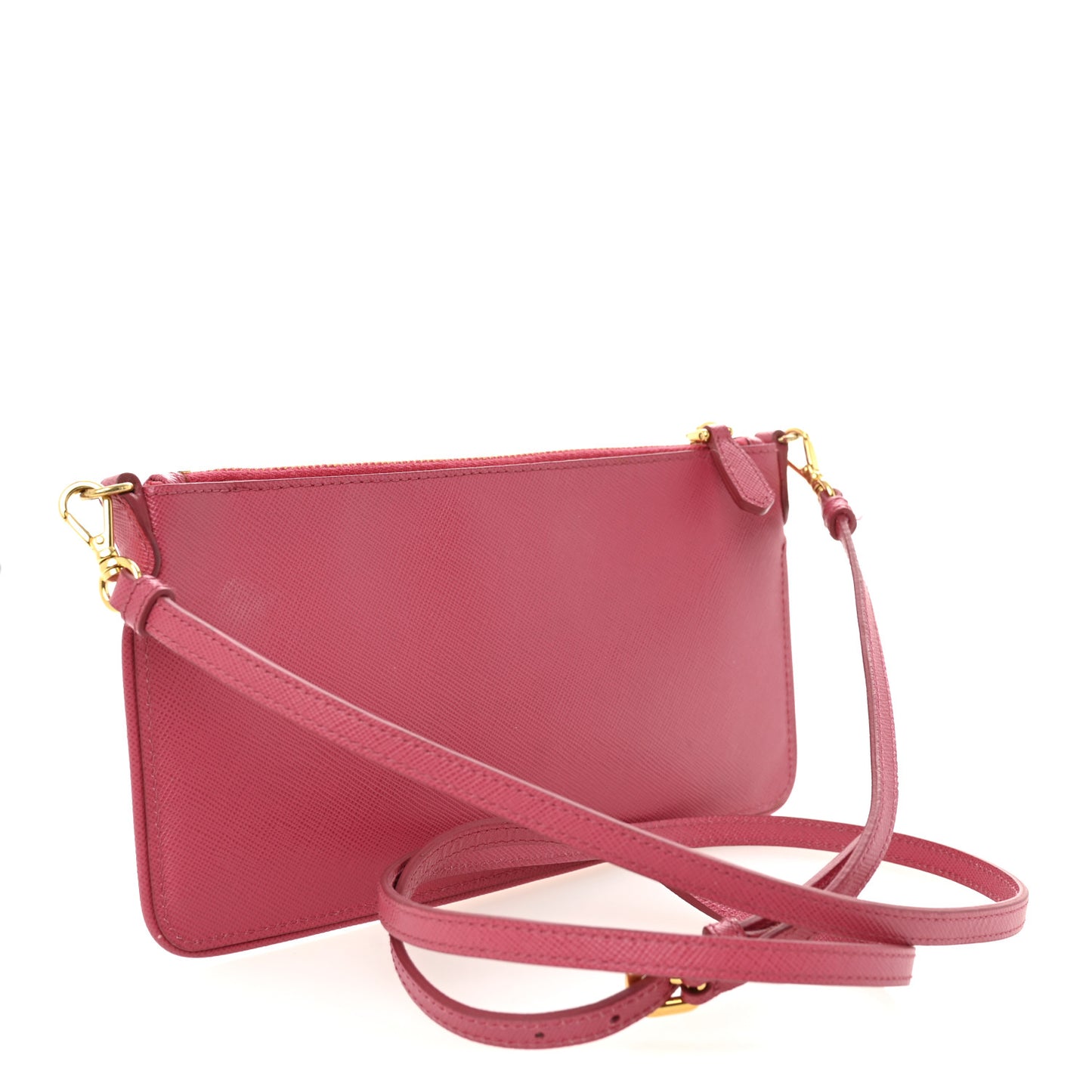 Saffiano Lux Crossbody Bag Peonia