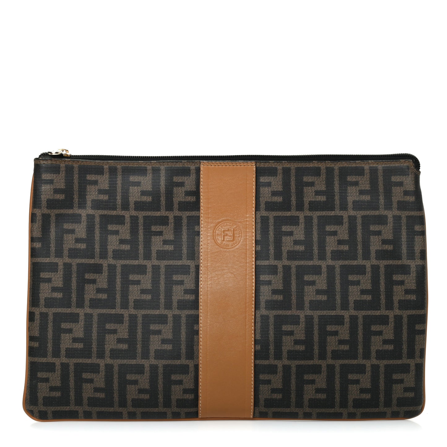 Zucca Spalmati Zip Pouch Tobacco