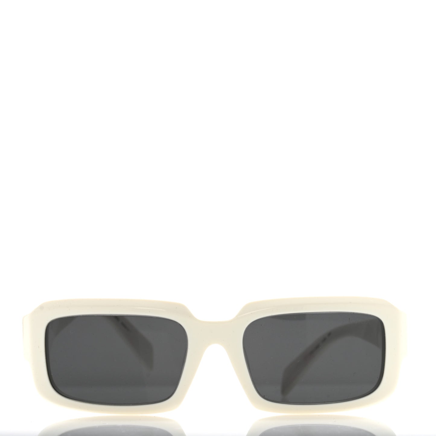Acetate Symbole Sunglasses SPR 17K White