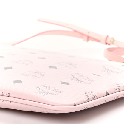 MCM Visetos Medium Crossbody Pouch Powder Pink 9 of 9