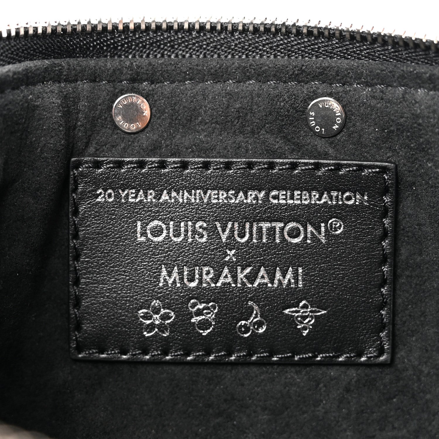Louis Vuitton LV X TM Monogram Multicolor Pochette Accessories Black 6 of 10