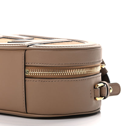 Fendi Vitello Grace Camoscio O'Lock Mini Camera Case Sand Rovere 13 of 14
