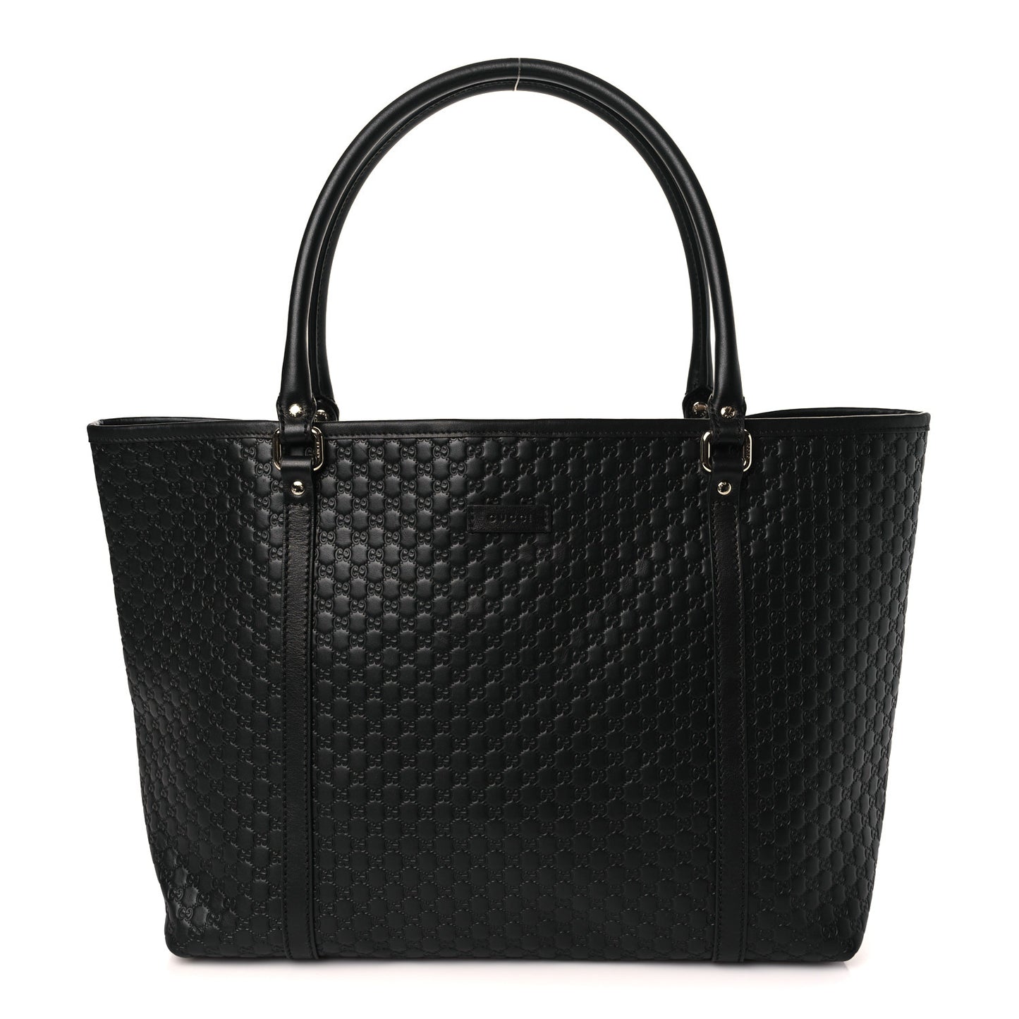 Microguccissima Medium Joy Tote Black