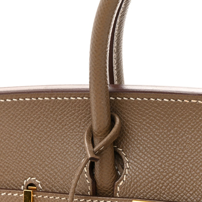 Hermes Epsom Birkin Sellier 25 Etoupe 12 of 18
