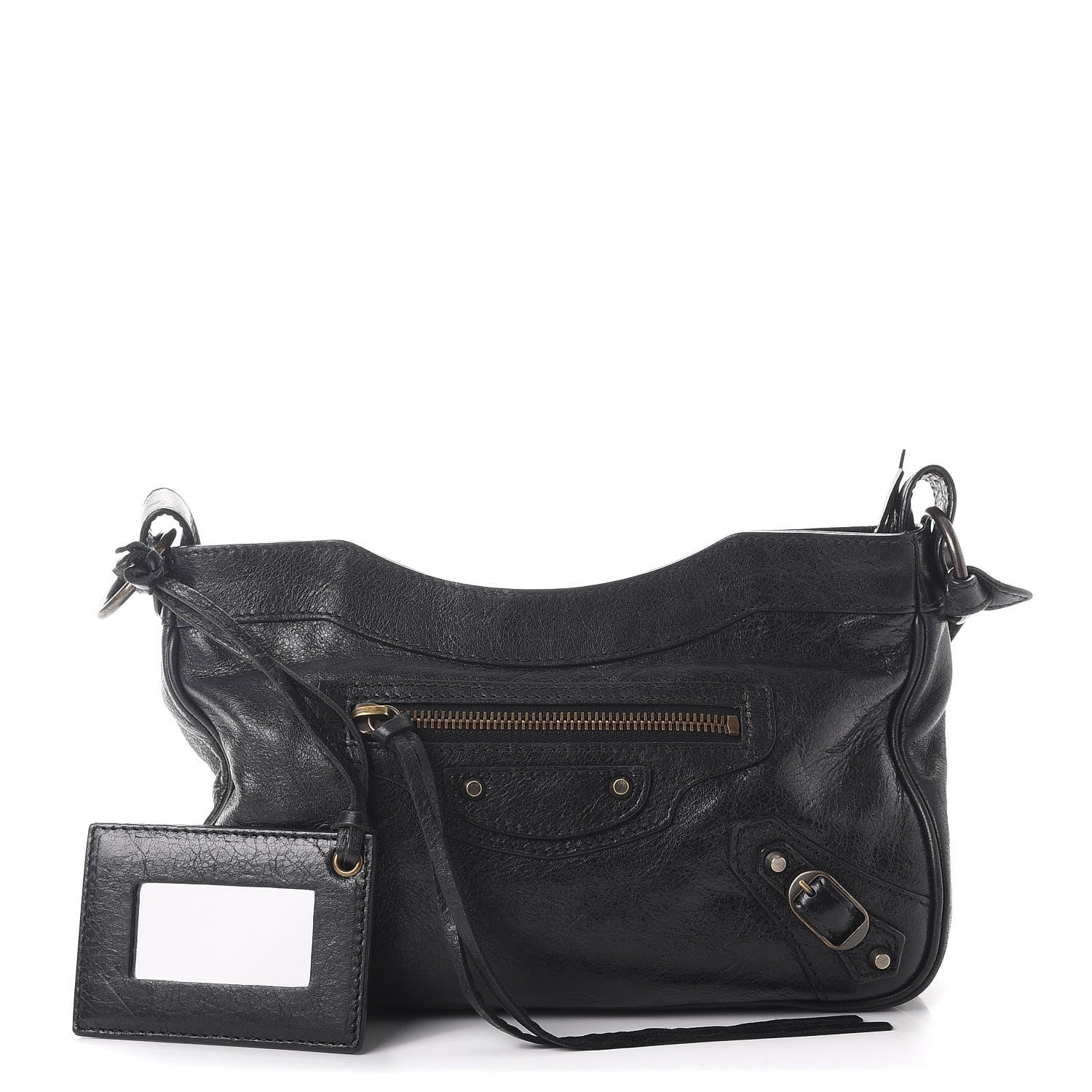 Balenciaga Agneau Classic Hardware Hip Black 1 of 10
