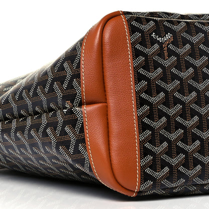Goyard Goyardine Artois MM Black Gold 8 of 10