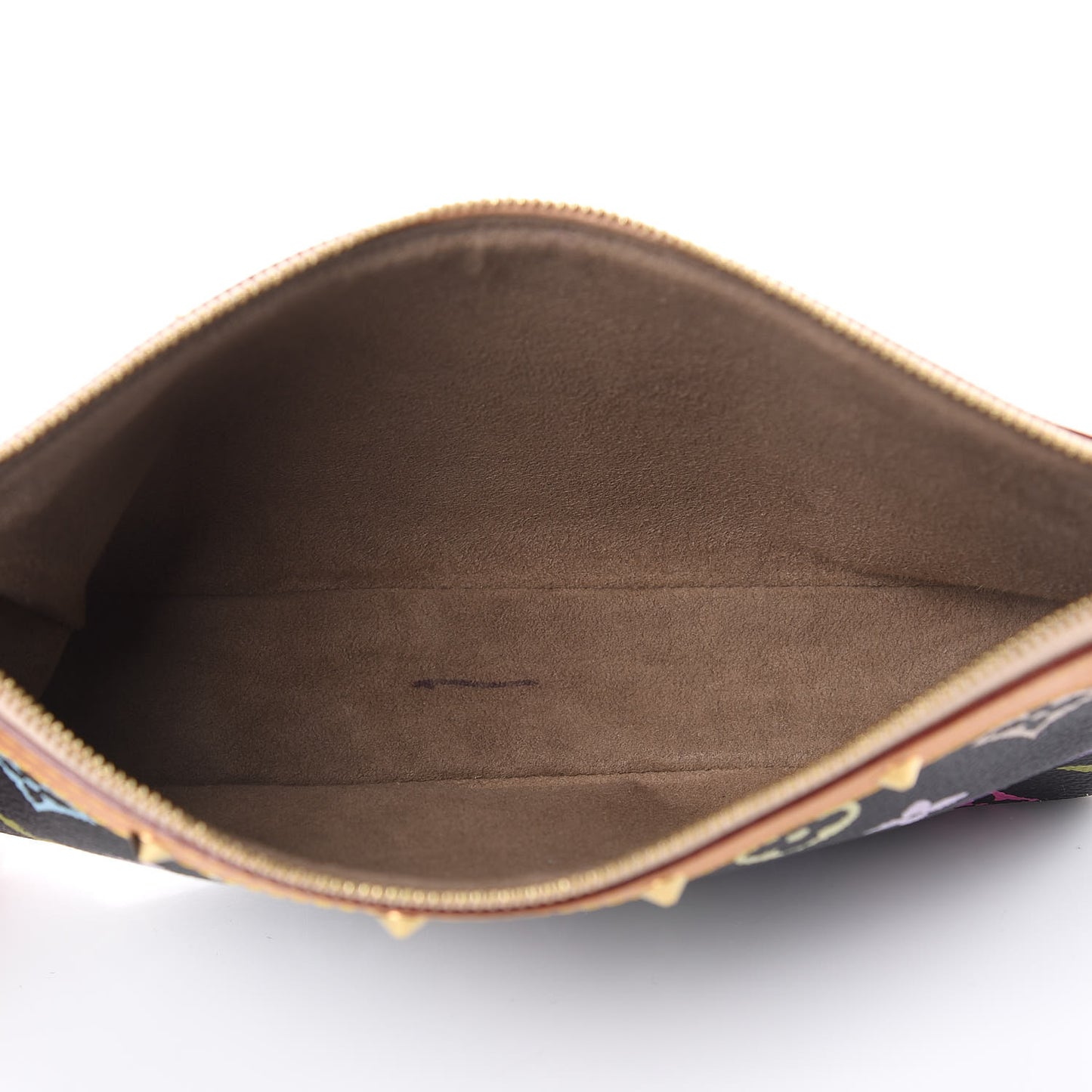 Monogram Multicolor Pochette Accessories Black