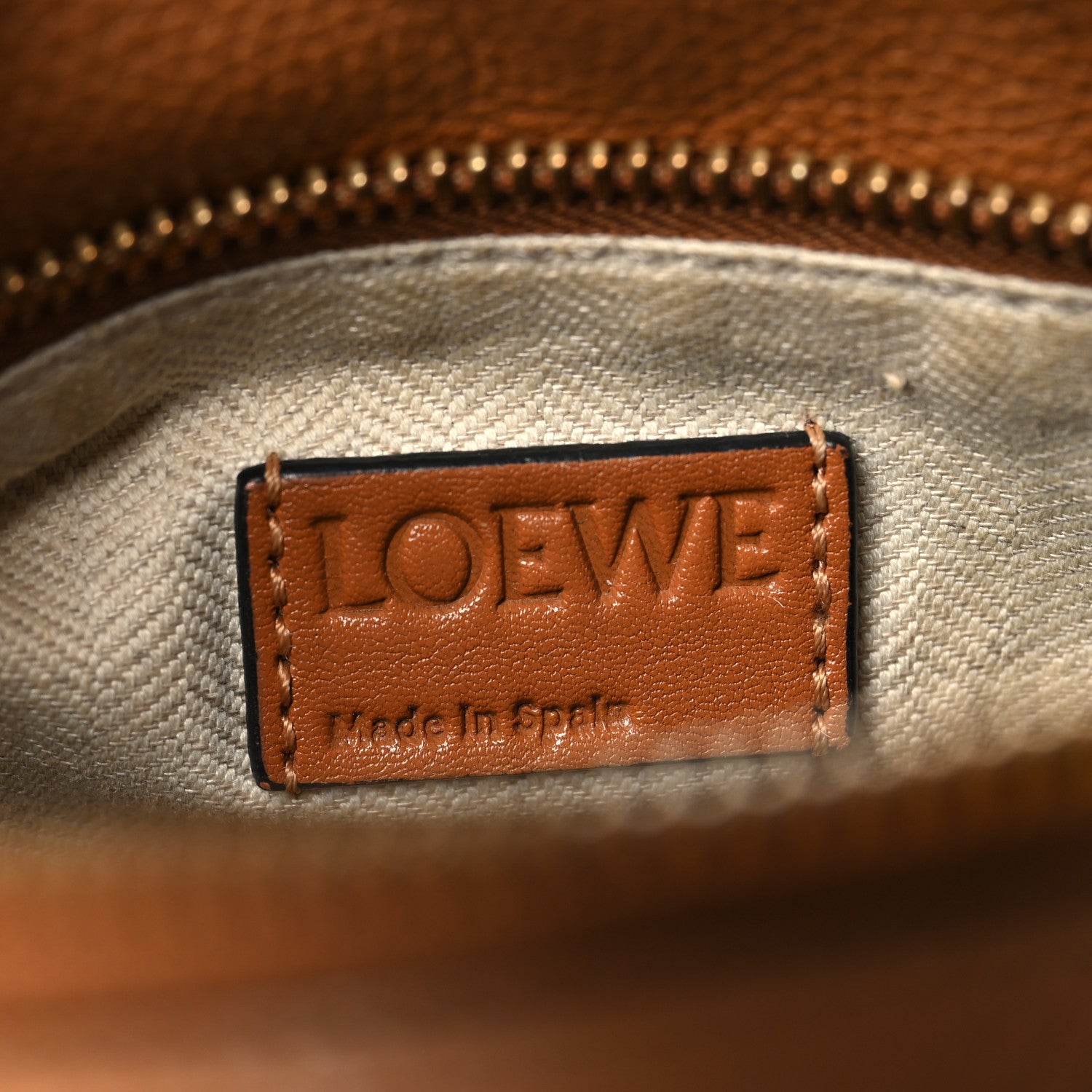 Loewe Calfskin Small Puzzle Bag Tan 6 of 13