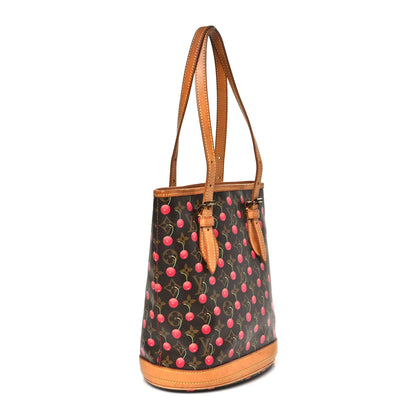 Louis Vuitton Monogram Cerises Bucket Bag 3 of 9