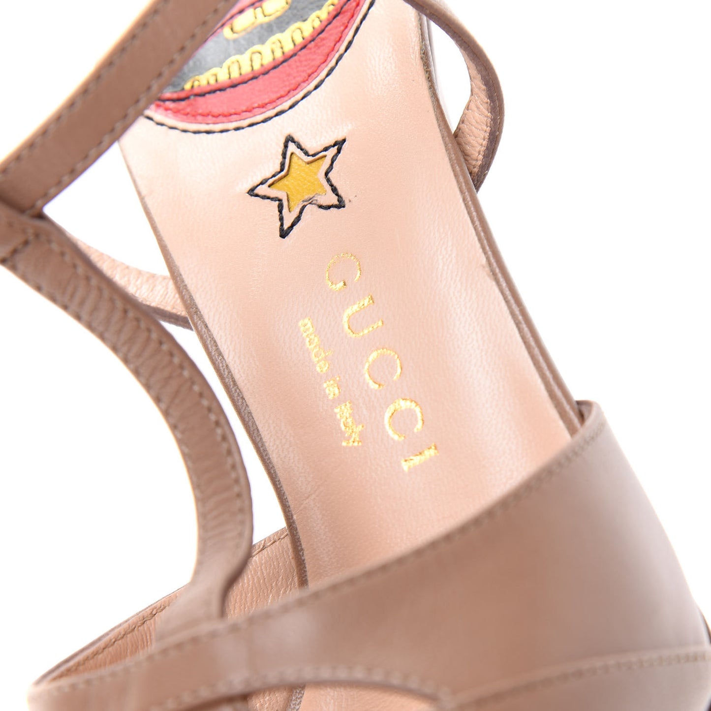 Malaga Kid Angel T-Strap Platform High Heel Pumps 35 Porcelain Rose