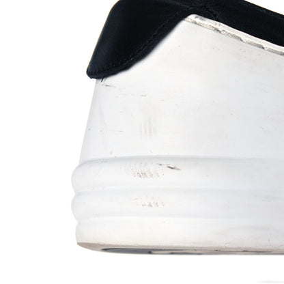 Chanel Calfskin Womens CC Sneakers 39 Black White 10 of 11