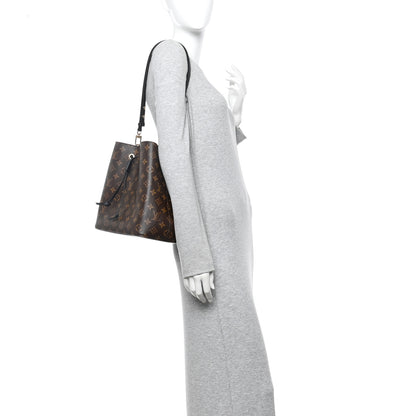 Louis Vuitton Monogram Neonoe MM Black 2 of 10