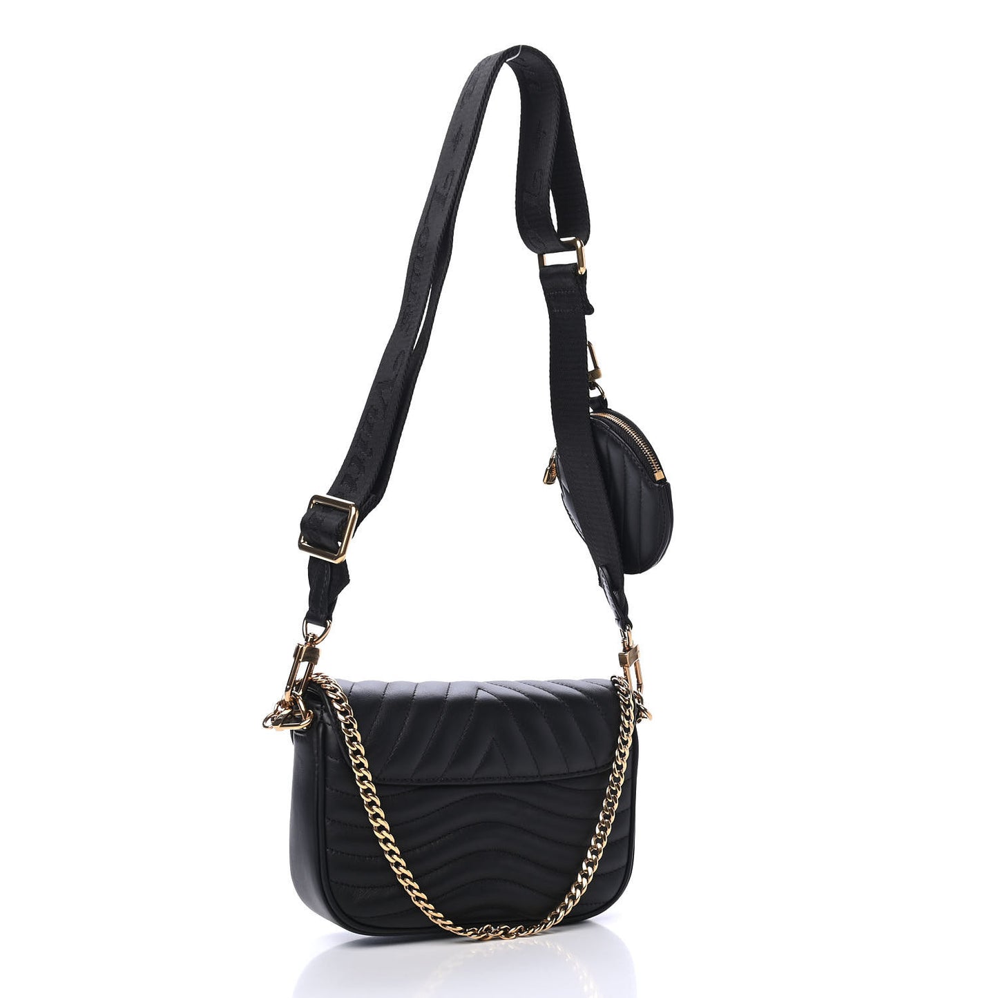 Calfskin New Wave Multi Pochette Black