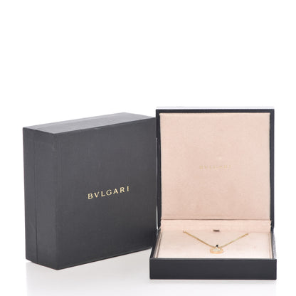 Bulgari 18K Yellow Gold Diamond BVLGARI BVLGARI Pave Pendant Necklace 10 of 10
