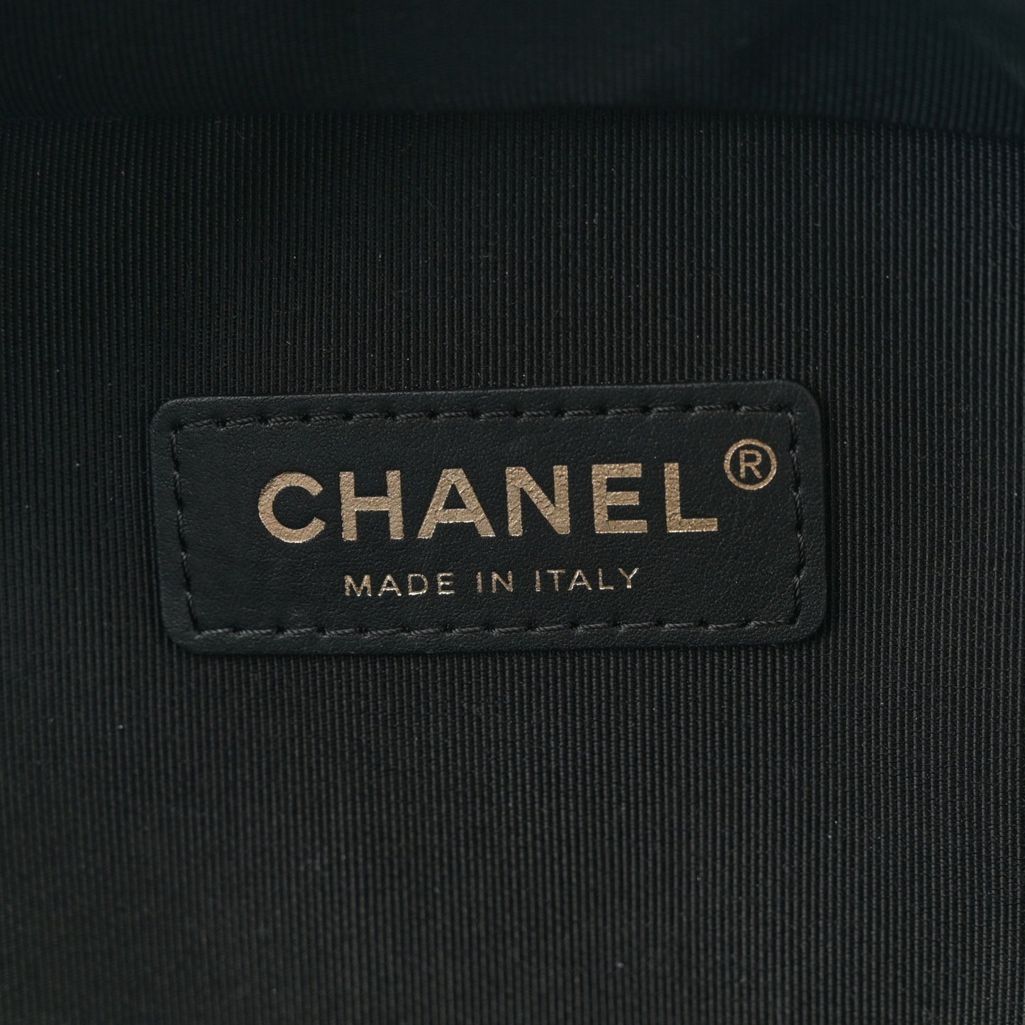 Caviar Quilted Medium Zip Around Backpack Black