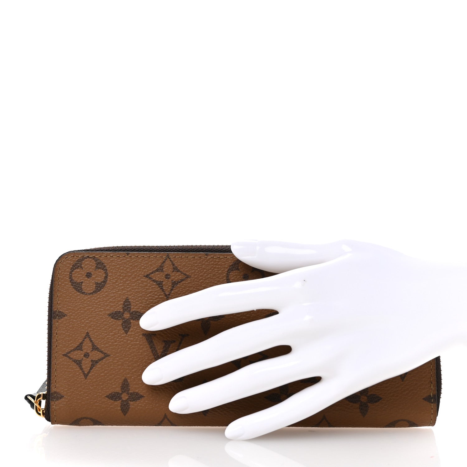 Louis Vuitton Reverse Monogram Clemence Wallet 2 of 6