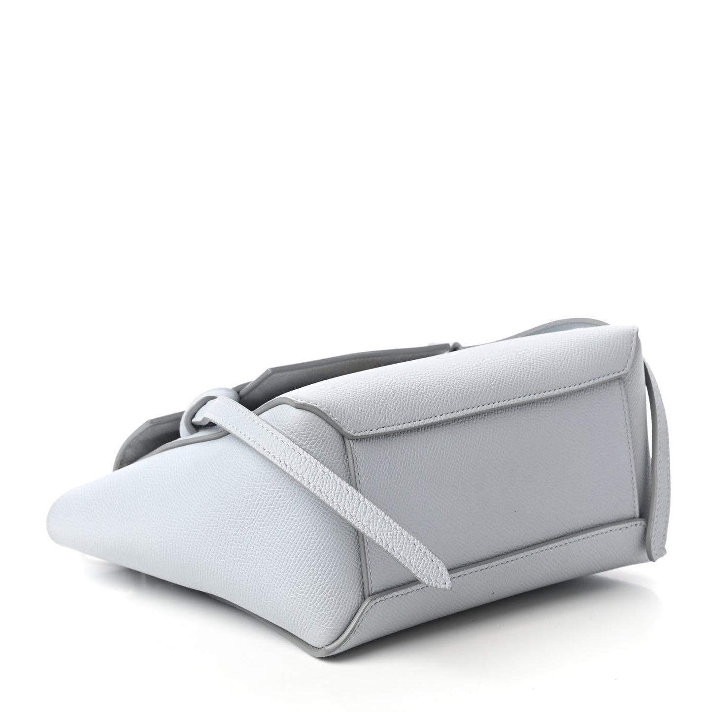 Grained Calfskin Micro Belt Bag Cloud