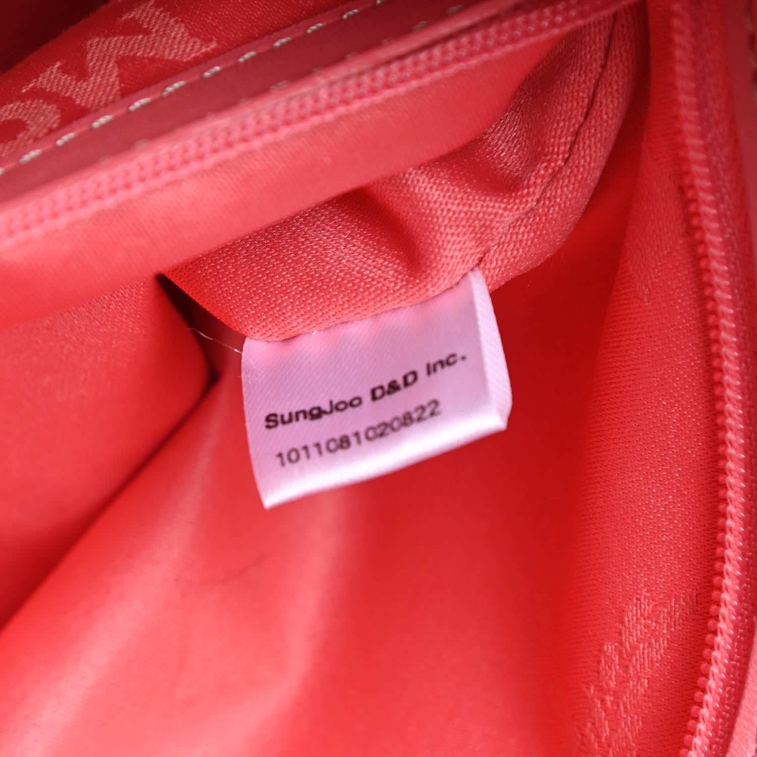 MCM Visetos Small Boston Bag Pink White 7 of 18