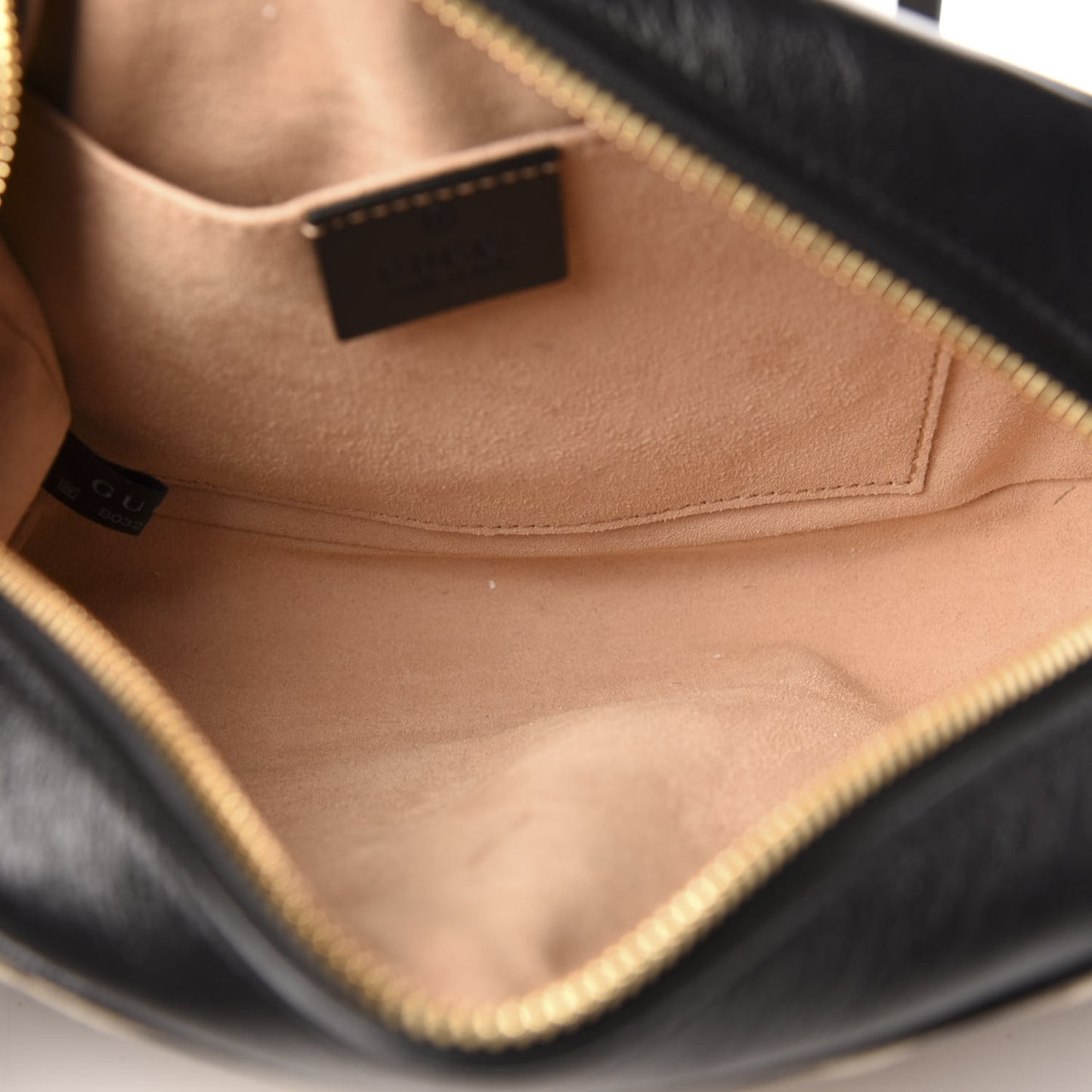 Monogram Matelasse Diagonal Small GG Marmont Chain Shoulder Bag Beige Black