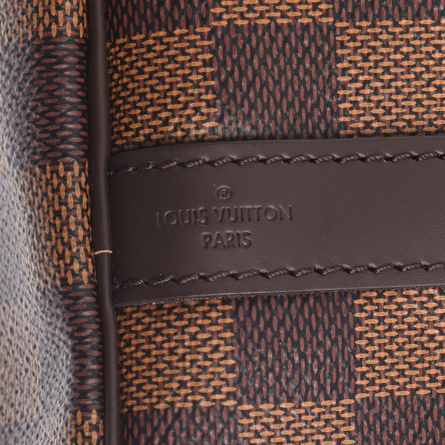 Louis Vuitton Damier Ebene Speedy Bandouliere 30 8 of 9