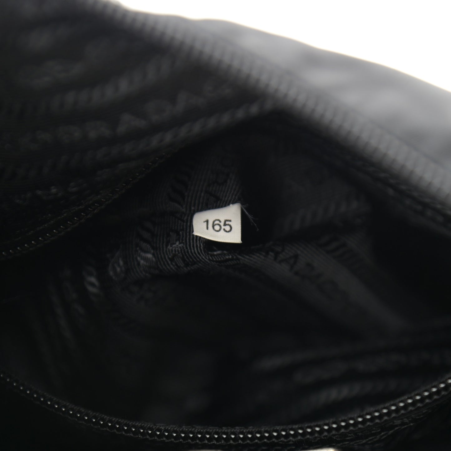 Nylon Tessuto Vela Messenger Bag Black