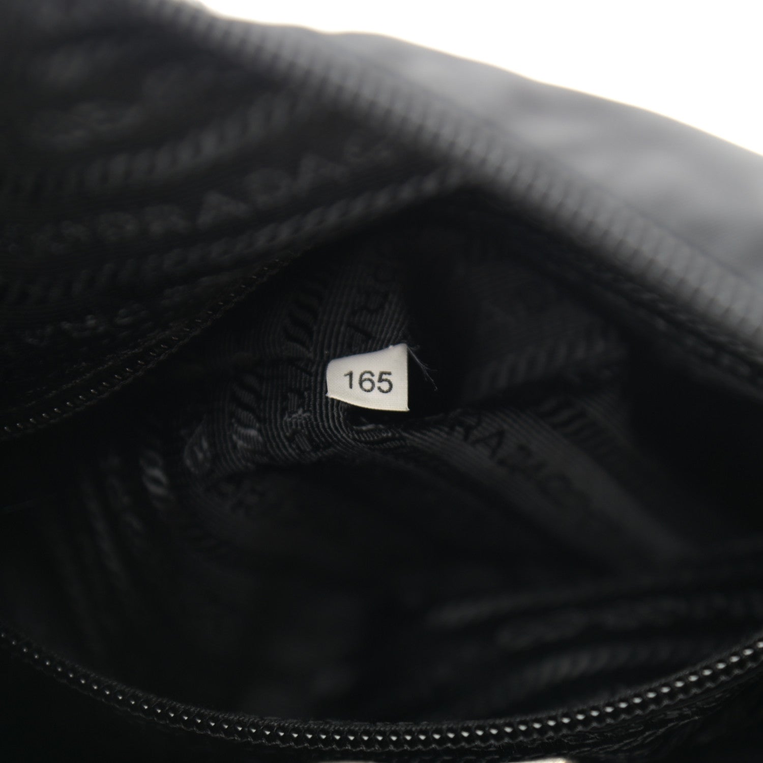 Prada Nylon Tessuto Vela Messenger Bag Black 7 of 12