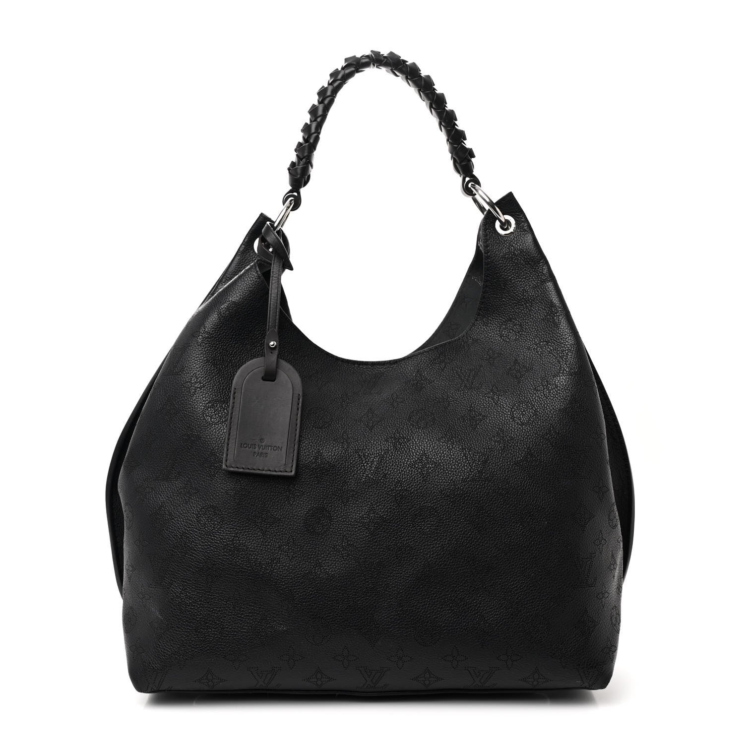Louis Vuitton Mahina Carmel Hobo Black 1 of 12