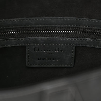 Christian Dior Ultra Matte Calfskin Saddle Bag Black 6 of 16