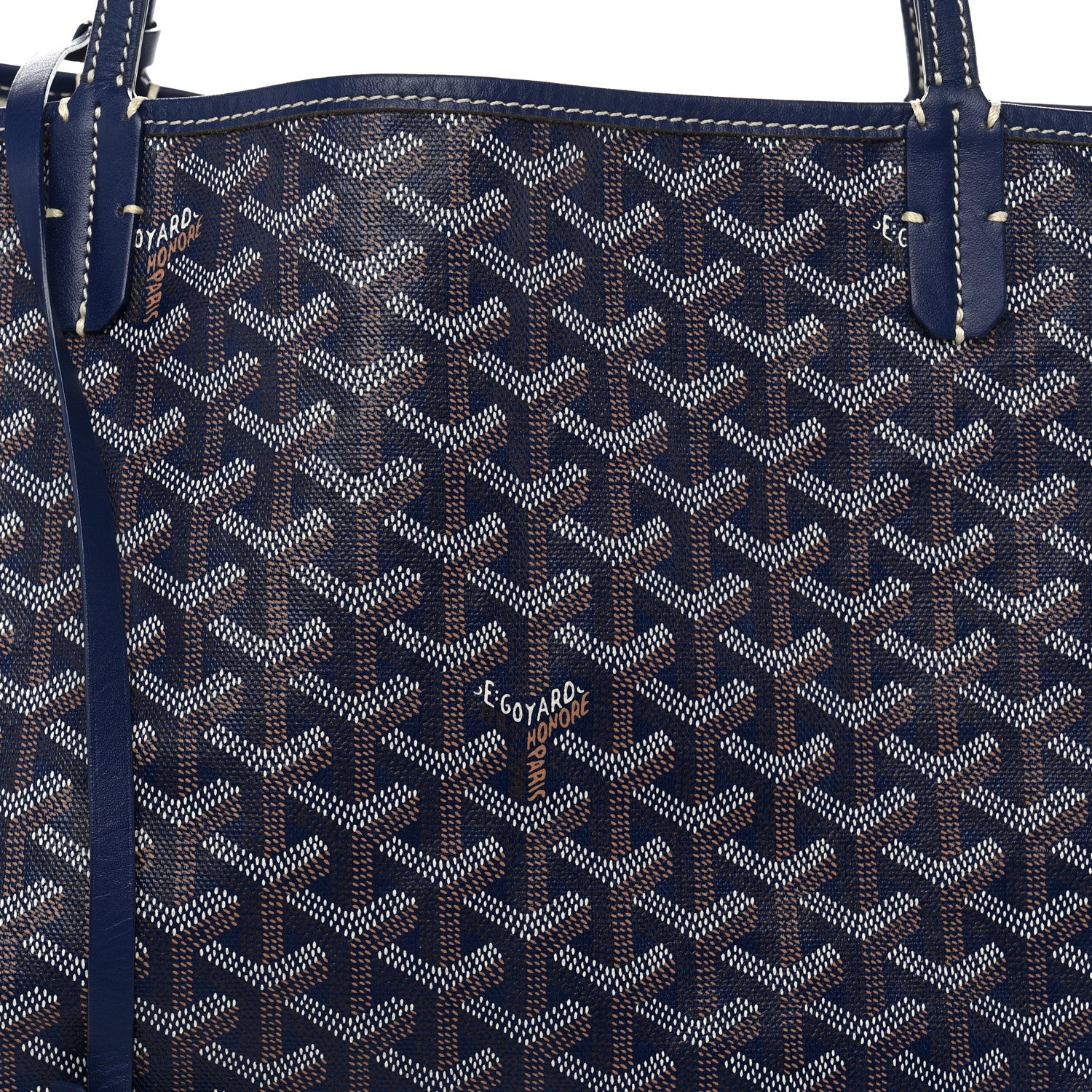 Goyard Goyardine Saint Louis GM Navy 9 of 11