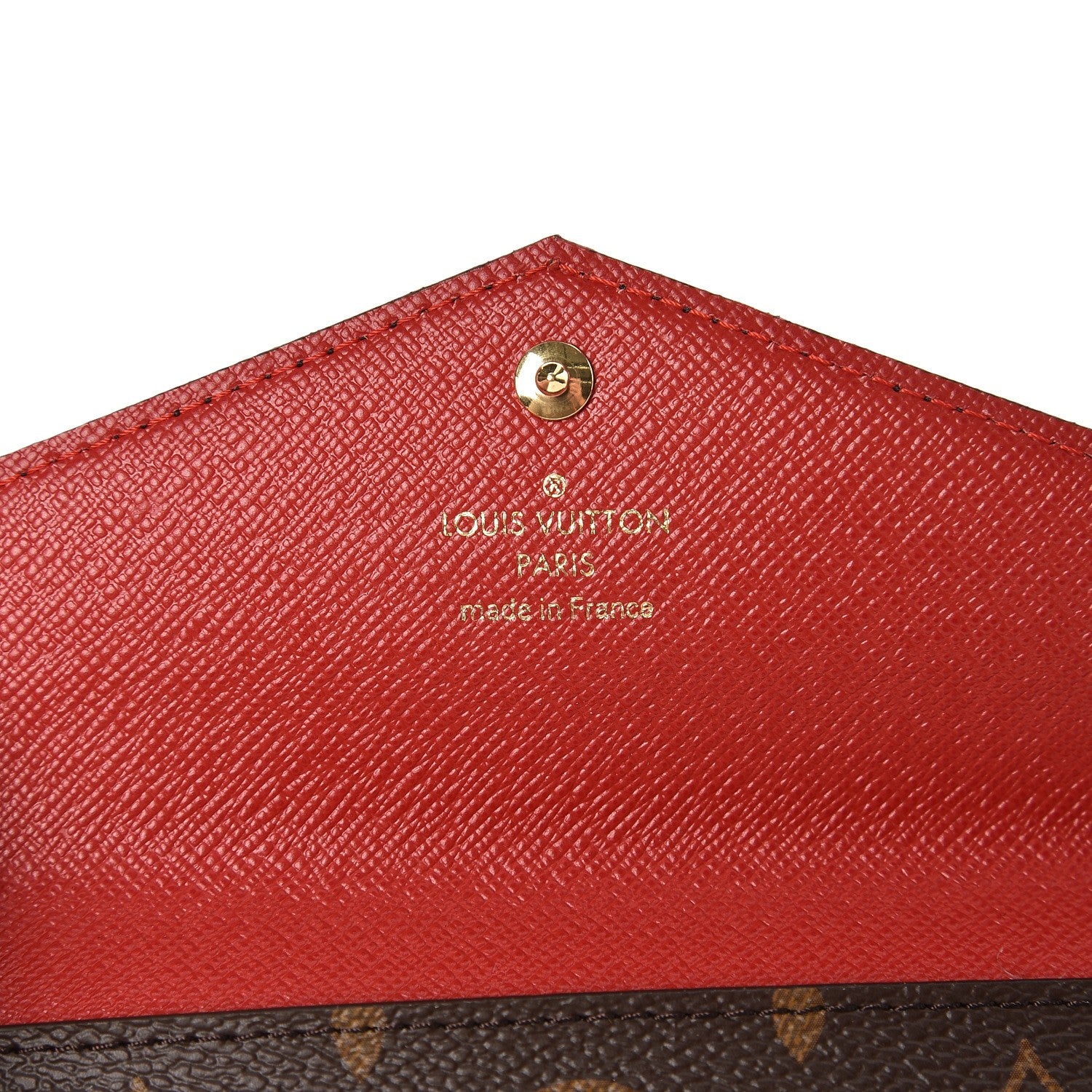 Louis Vuitton Monogram Daily Organizer Envelope Insert Red 6 of 6