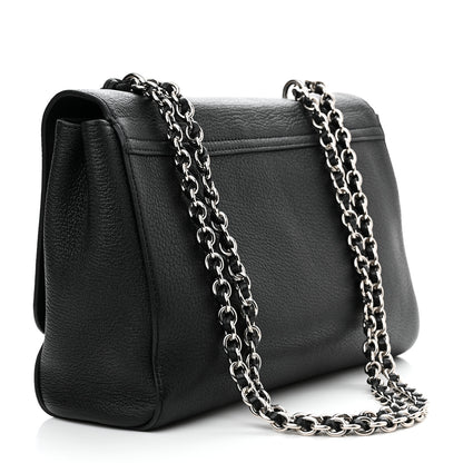 Mulberry Glossy Goatskin Medium Lily Black 3 of 10